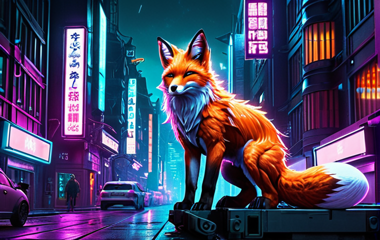 **
"Cyberpunk Ahri, glowing neon fox spirit, sleek futuristic design, intricate mechanical details, set in a bustling nighttime cityscape reminiscent of Berlin, gritty and high-tech, dramatic lighting, digital art."
**