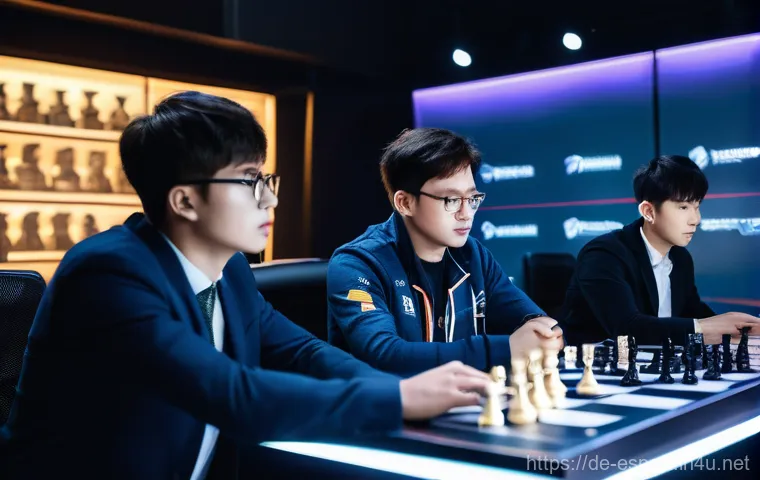 LCK 스프링 시즌 통계 - **Prompt: "A high-stakes LCK (League of Legends Champions Korea) team's war room during a pivotal Fe...