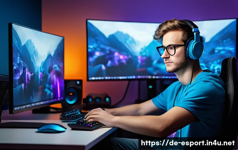 롤 하이라이트 클립 편집 팁 - A dynamic esports video editing studio scene set in a modern German apartment, featuring a focused y...